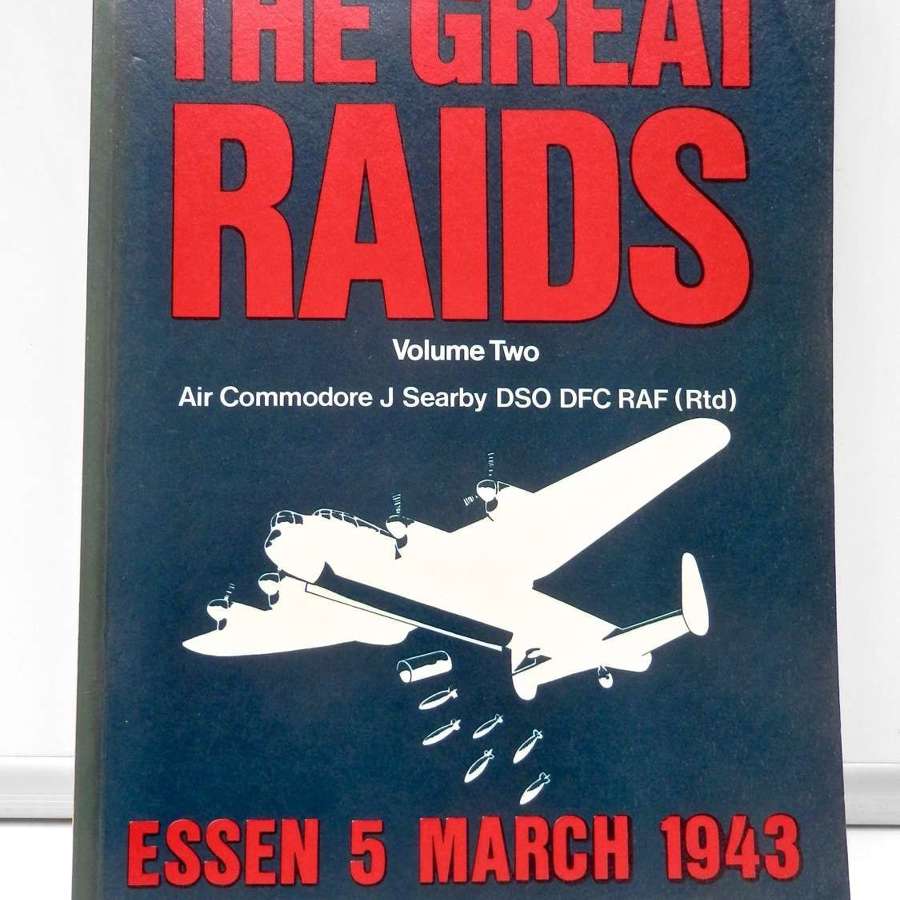 RAF the great raids Essen book