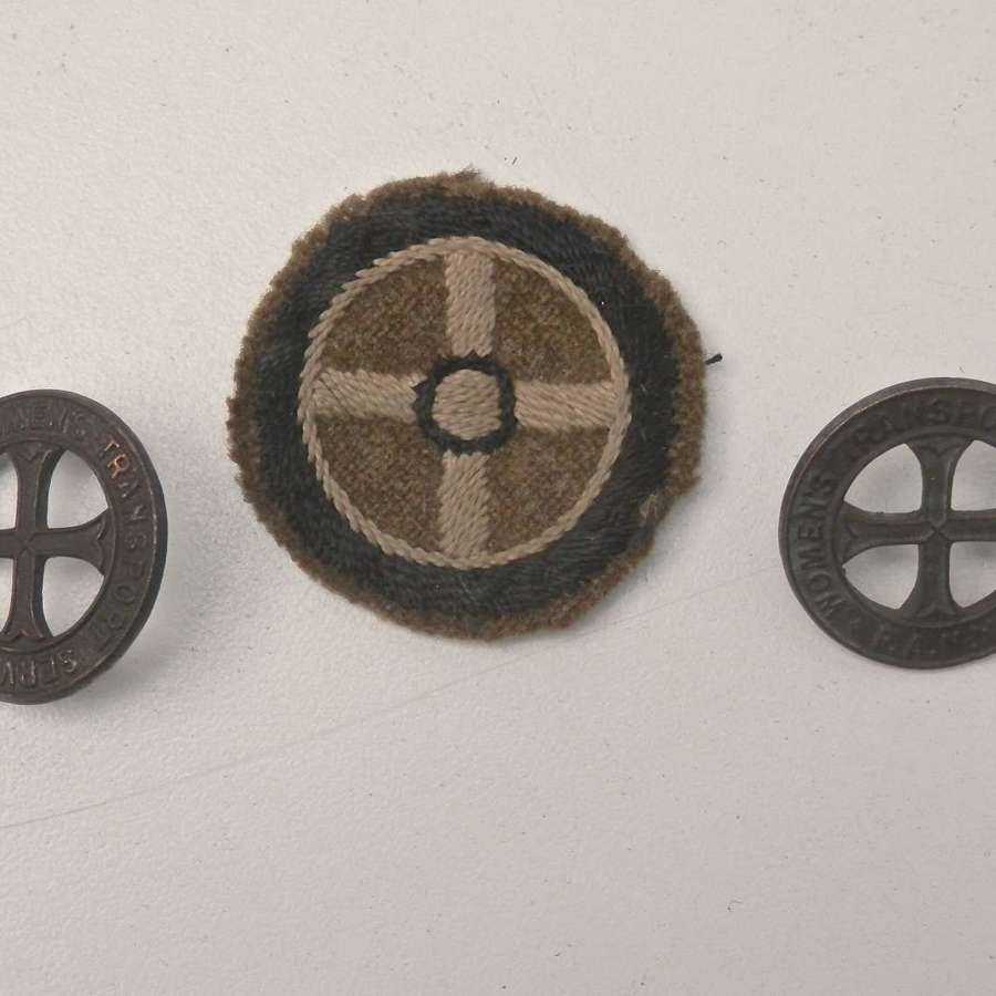 WW2 womens transport service fany badges