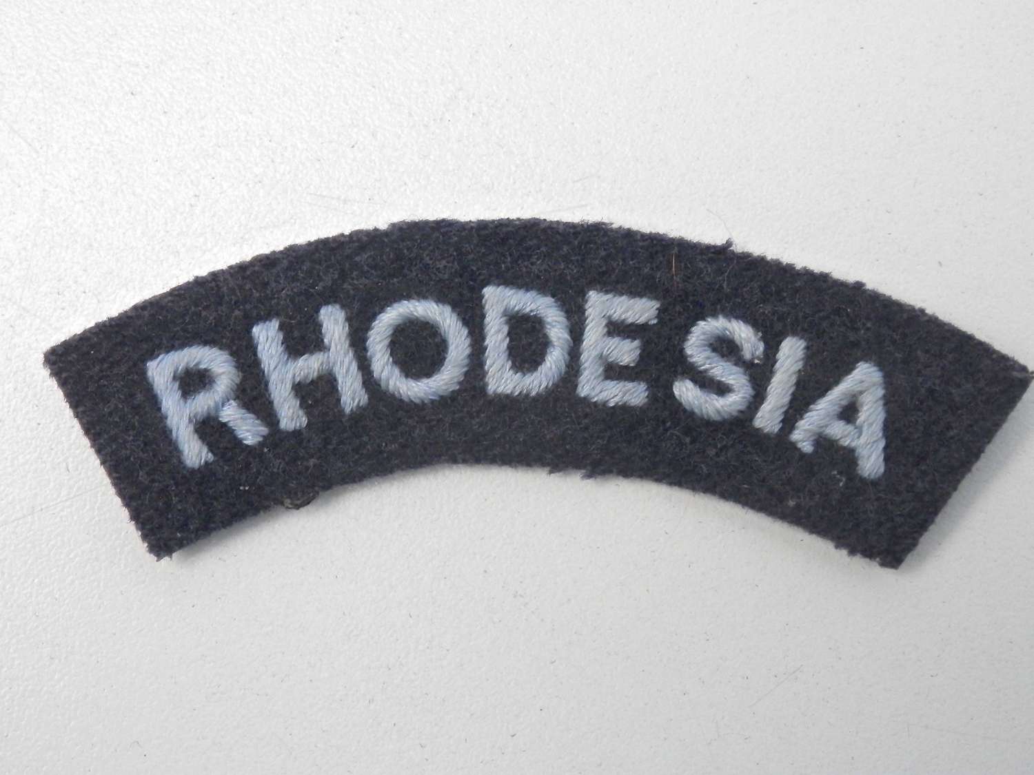 RAF Rhodesia shoulder title
