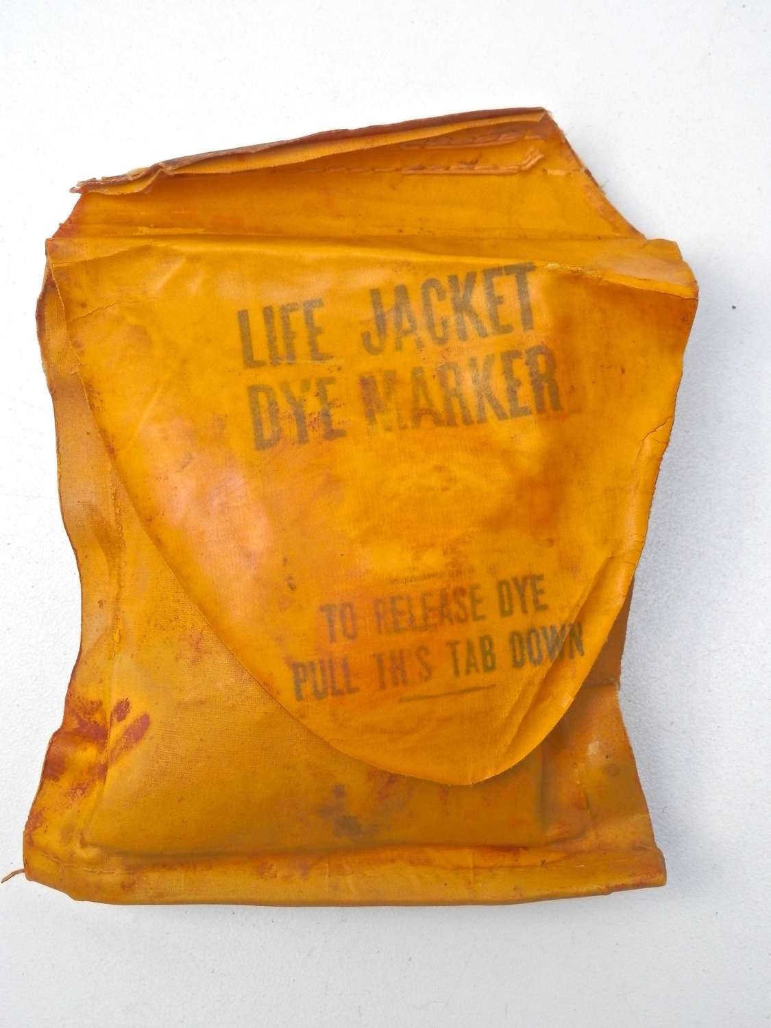USAAF life preserver dye pack
