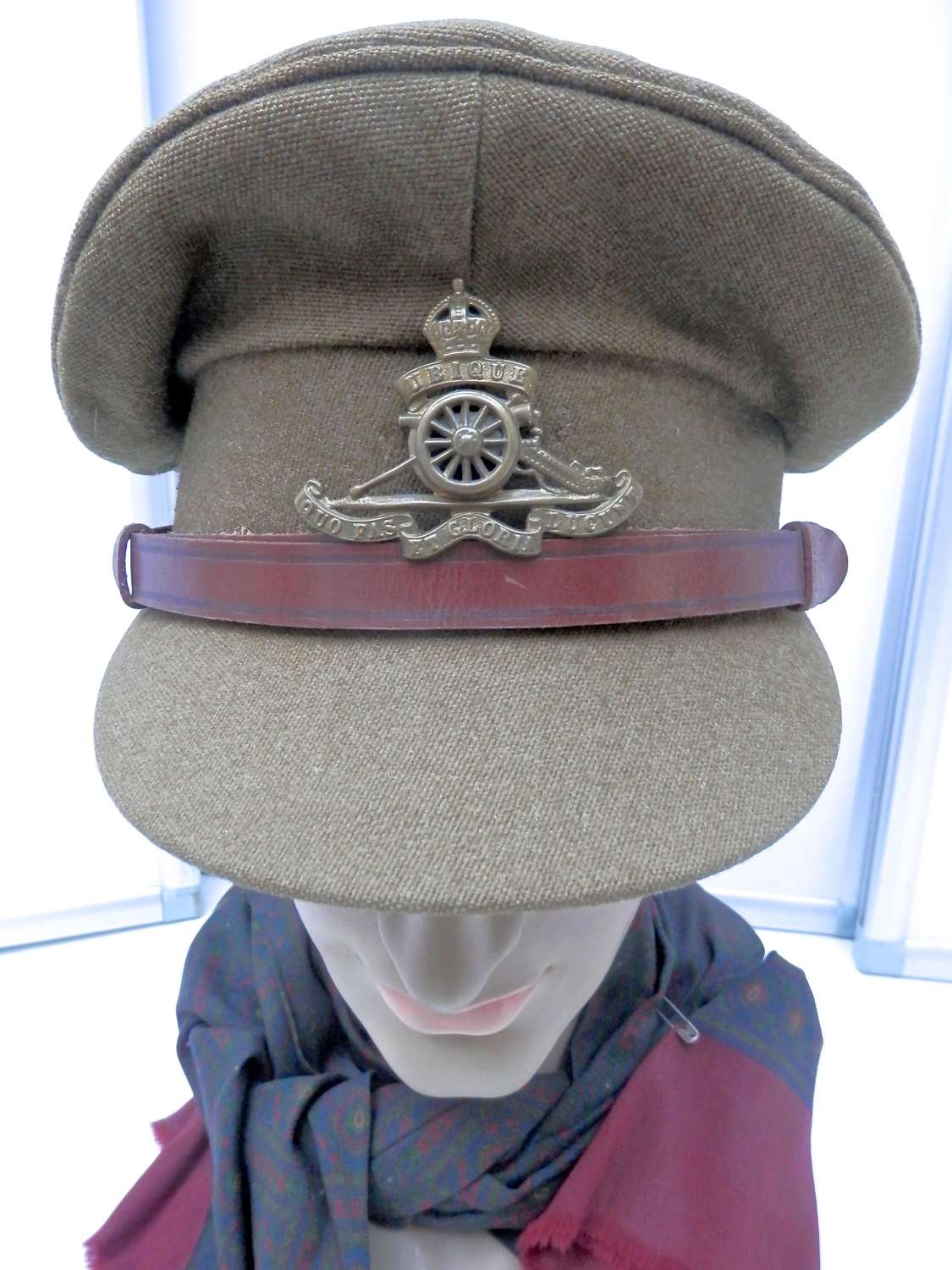 WW2 royal artillery officer cap
