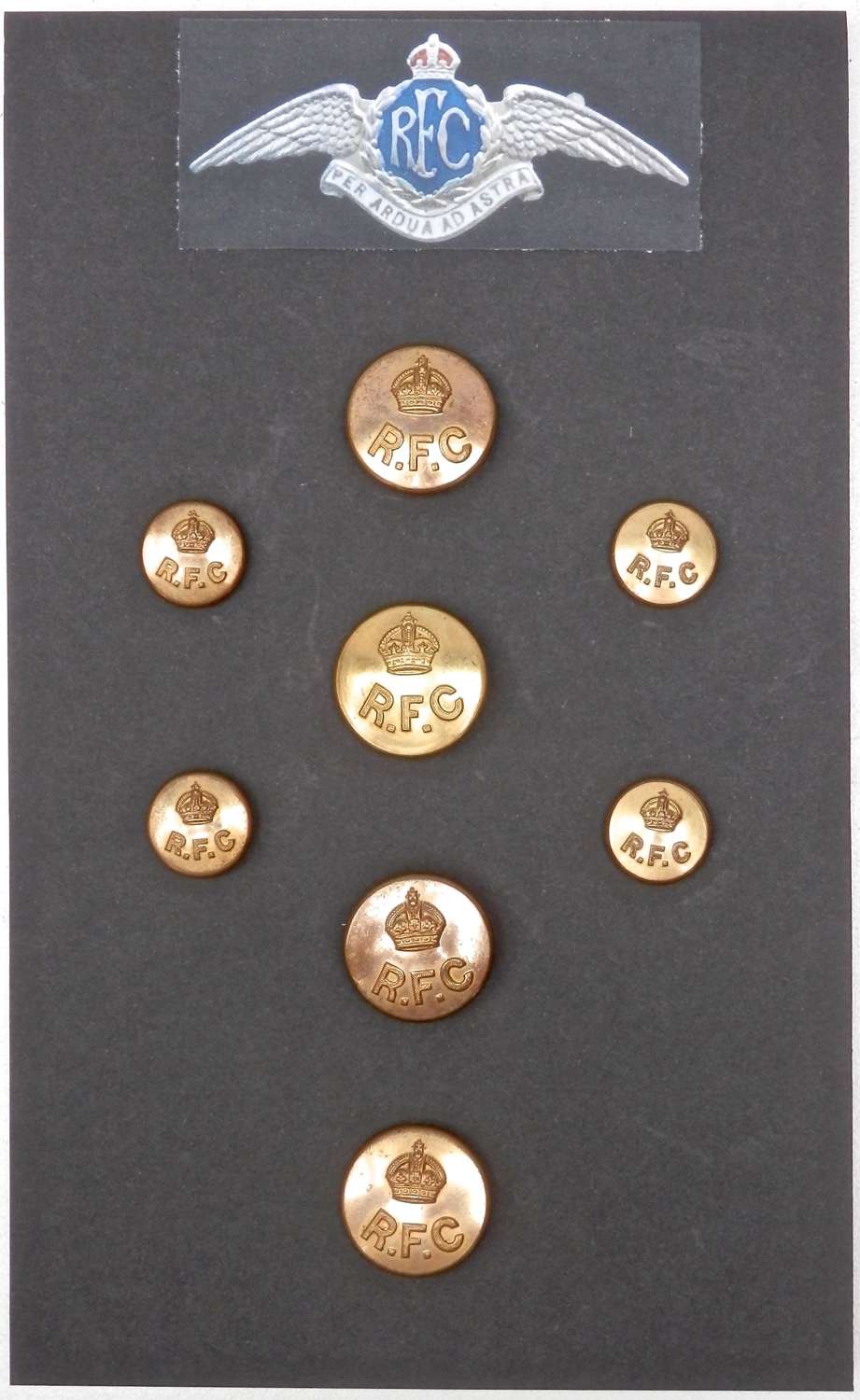Royal flying corps tunic buttons
