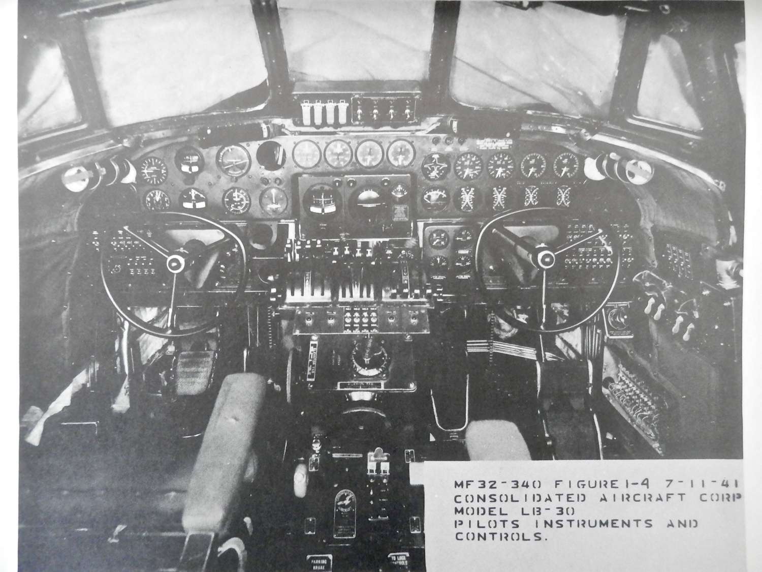 RAF Liberator b-24 bomber manual