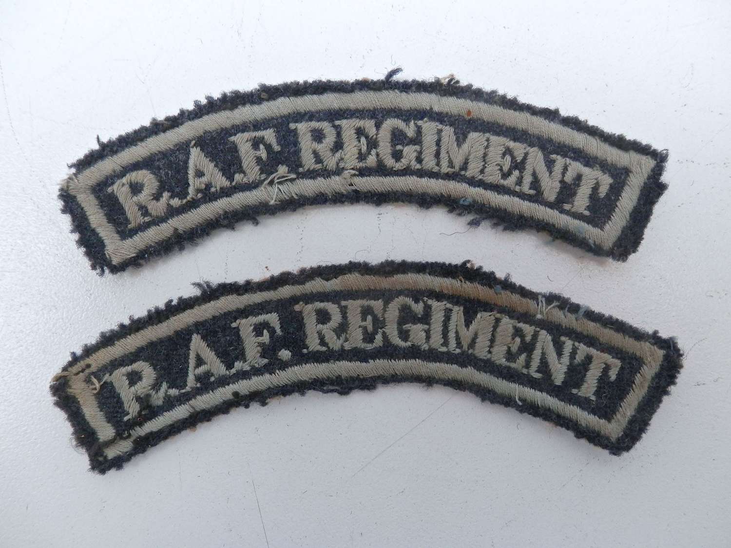 RAF regiment shoulder titles