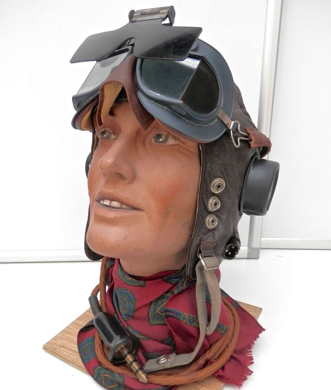 RAF Mk VII Flying Goggles with flip shield