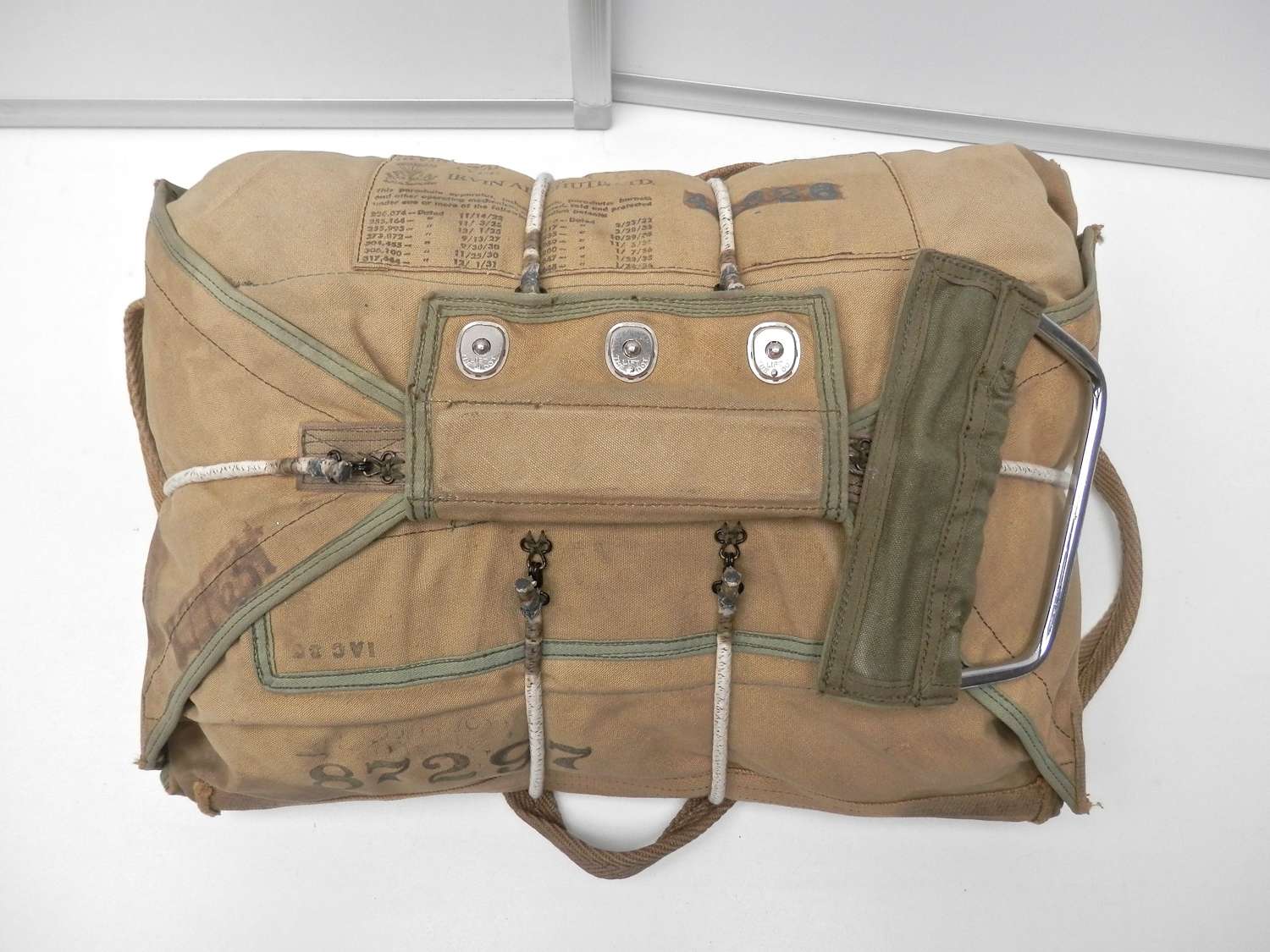 RAF observer parachute pack