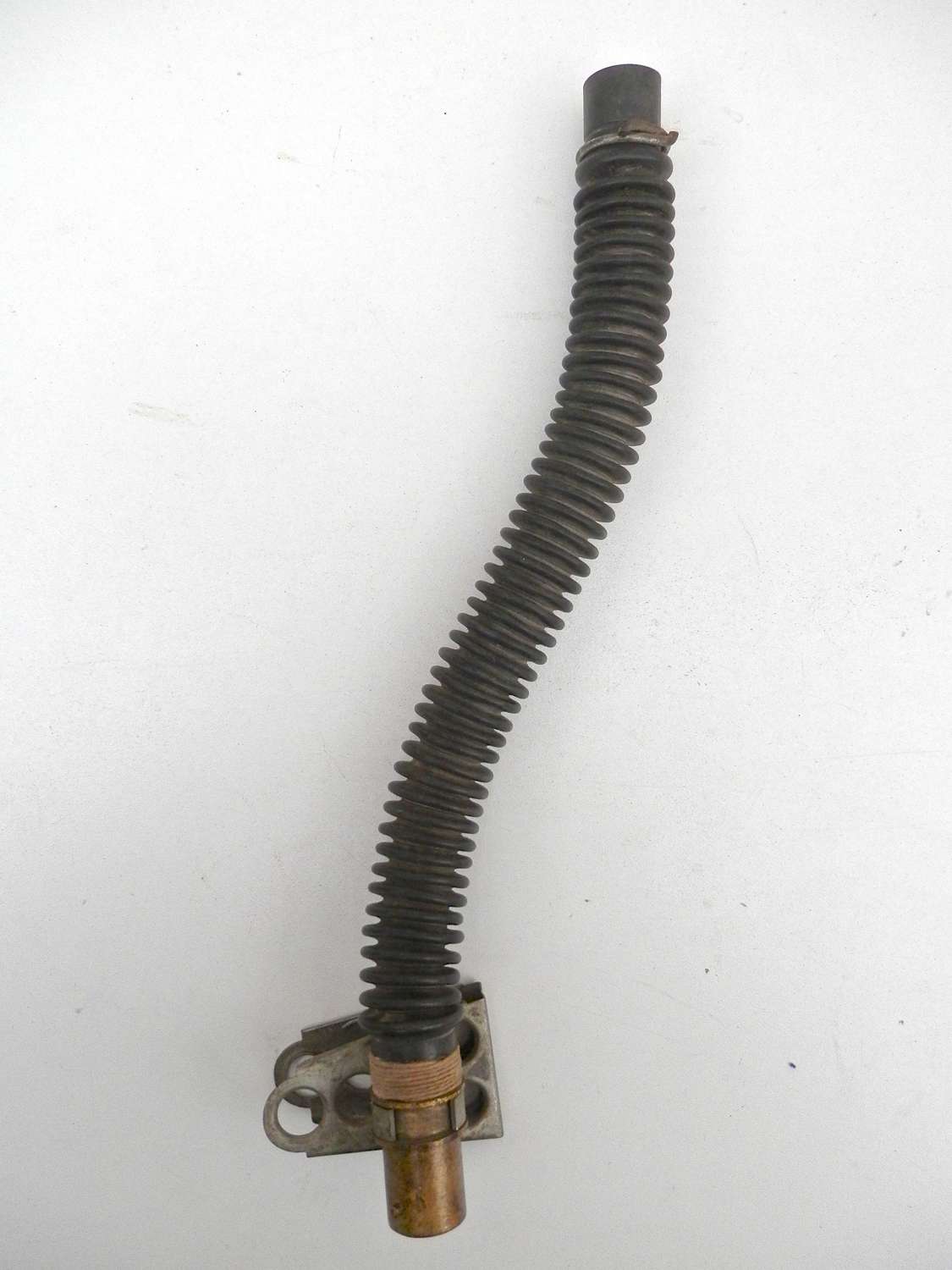 RAF e type oxygen mask hose and clip