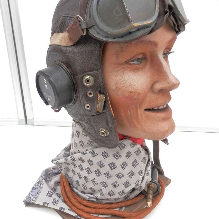 RAF c type flying helmet