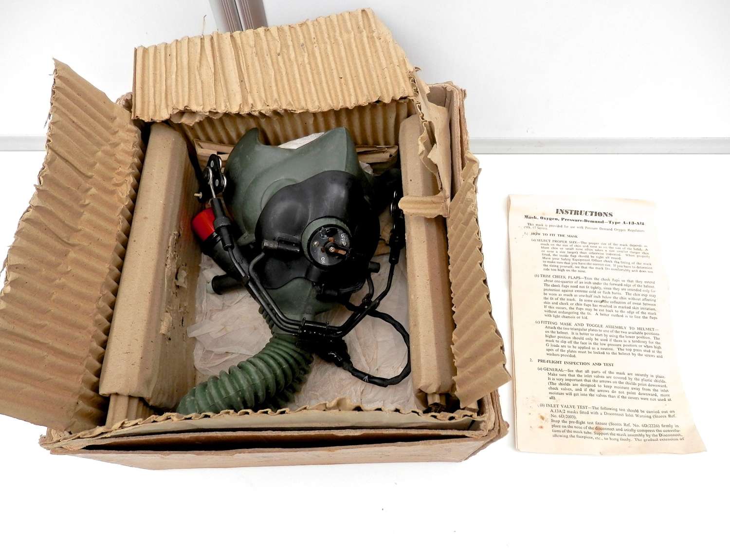 RAF oxygen mask