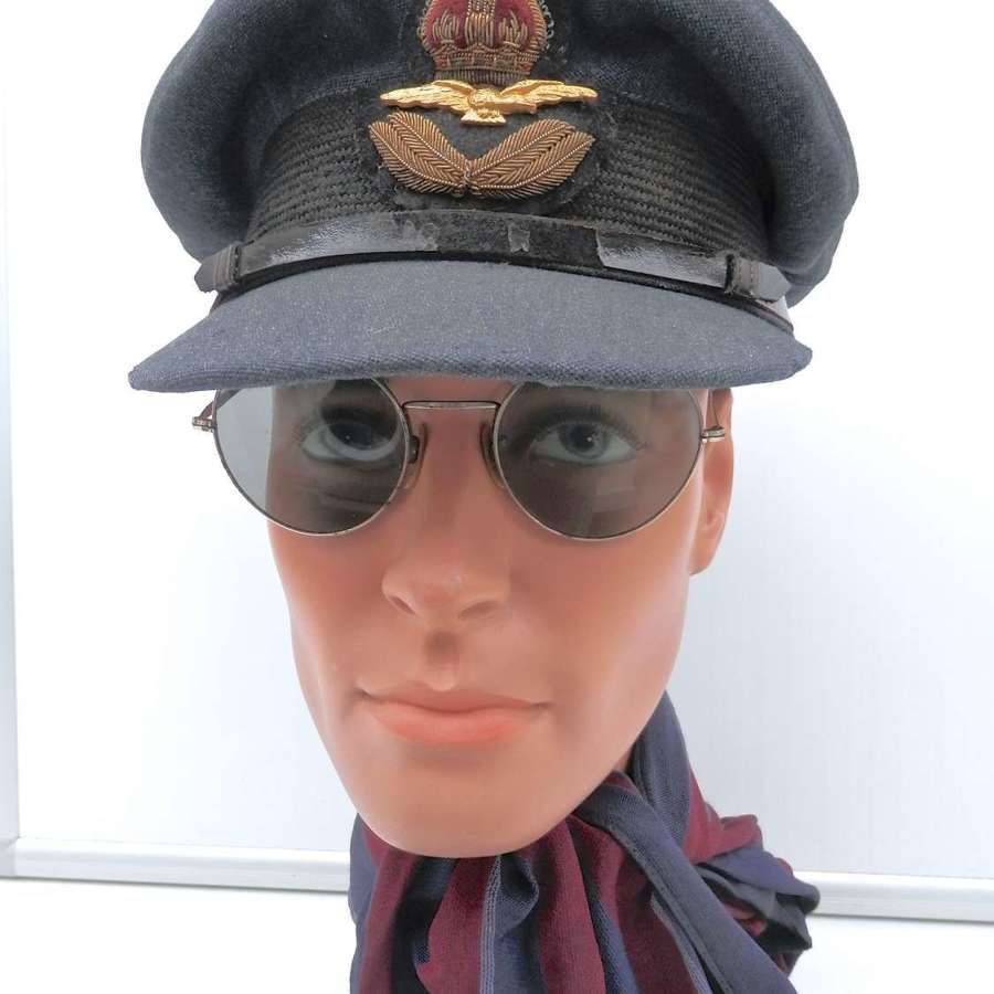 RAF early type officer peaked cap