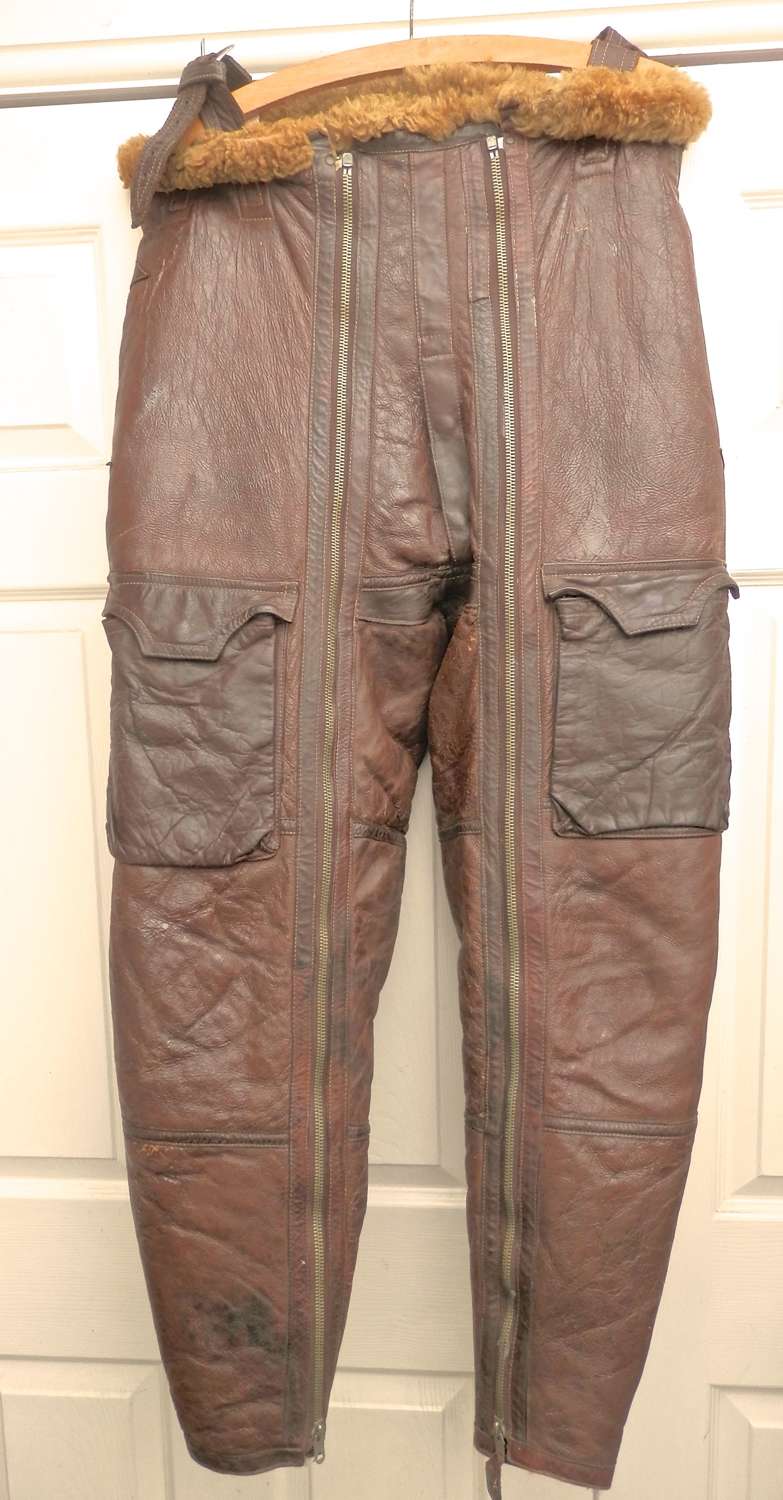 RAF Irvin flying trousers