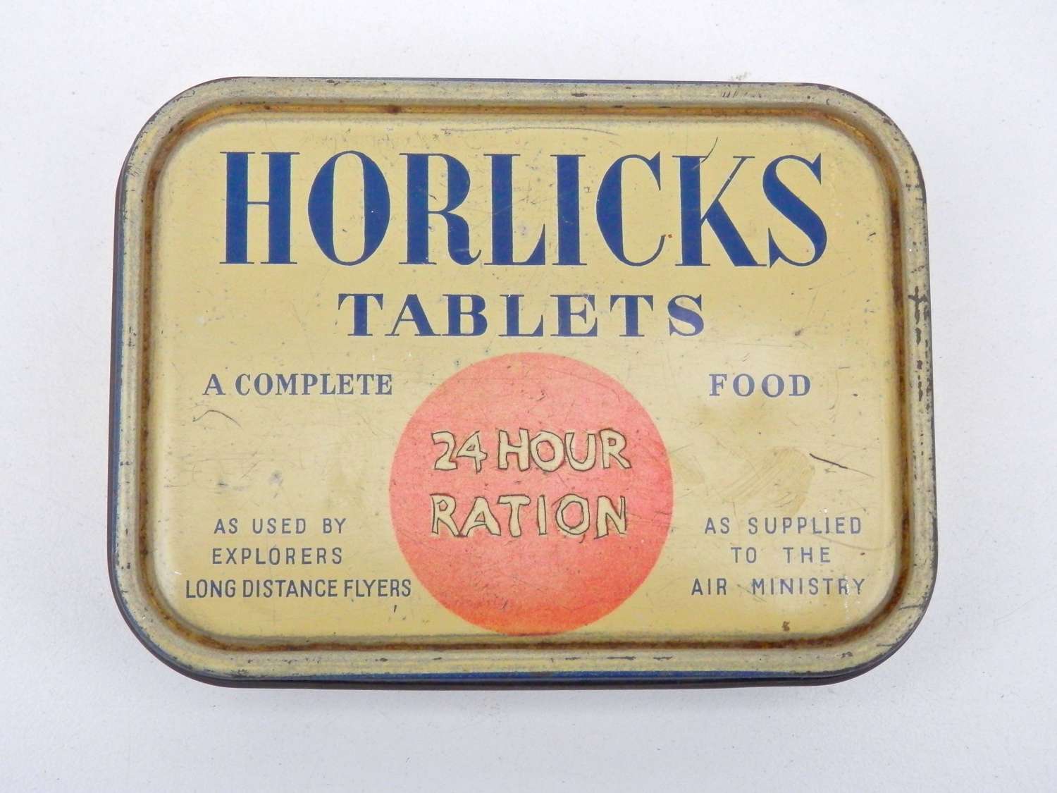 RAF Horlicks ration tin