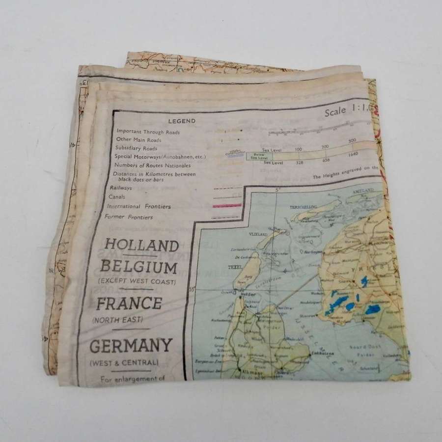 RAF France and Germany escape map