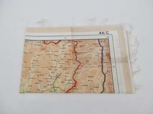 RAF escape map 44C and 44D