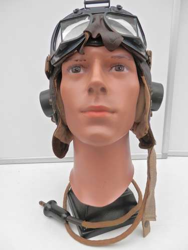 RAF c type flying helmet
