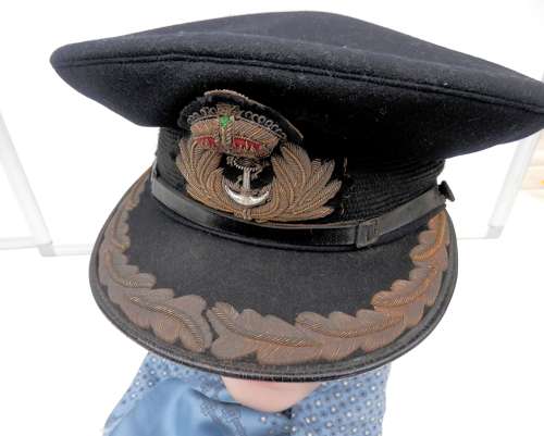WW2 Royal Navy captains cap