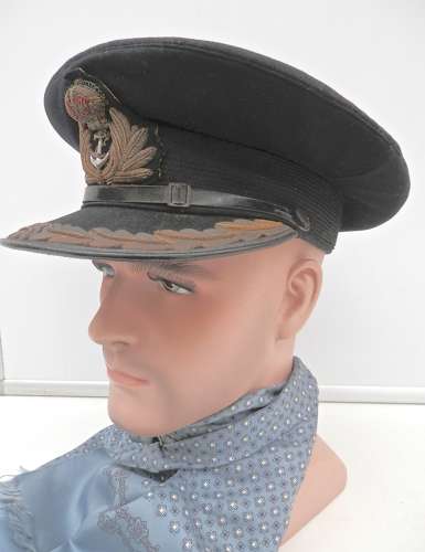 WW2 Royal Navy captains cap