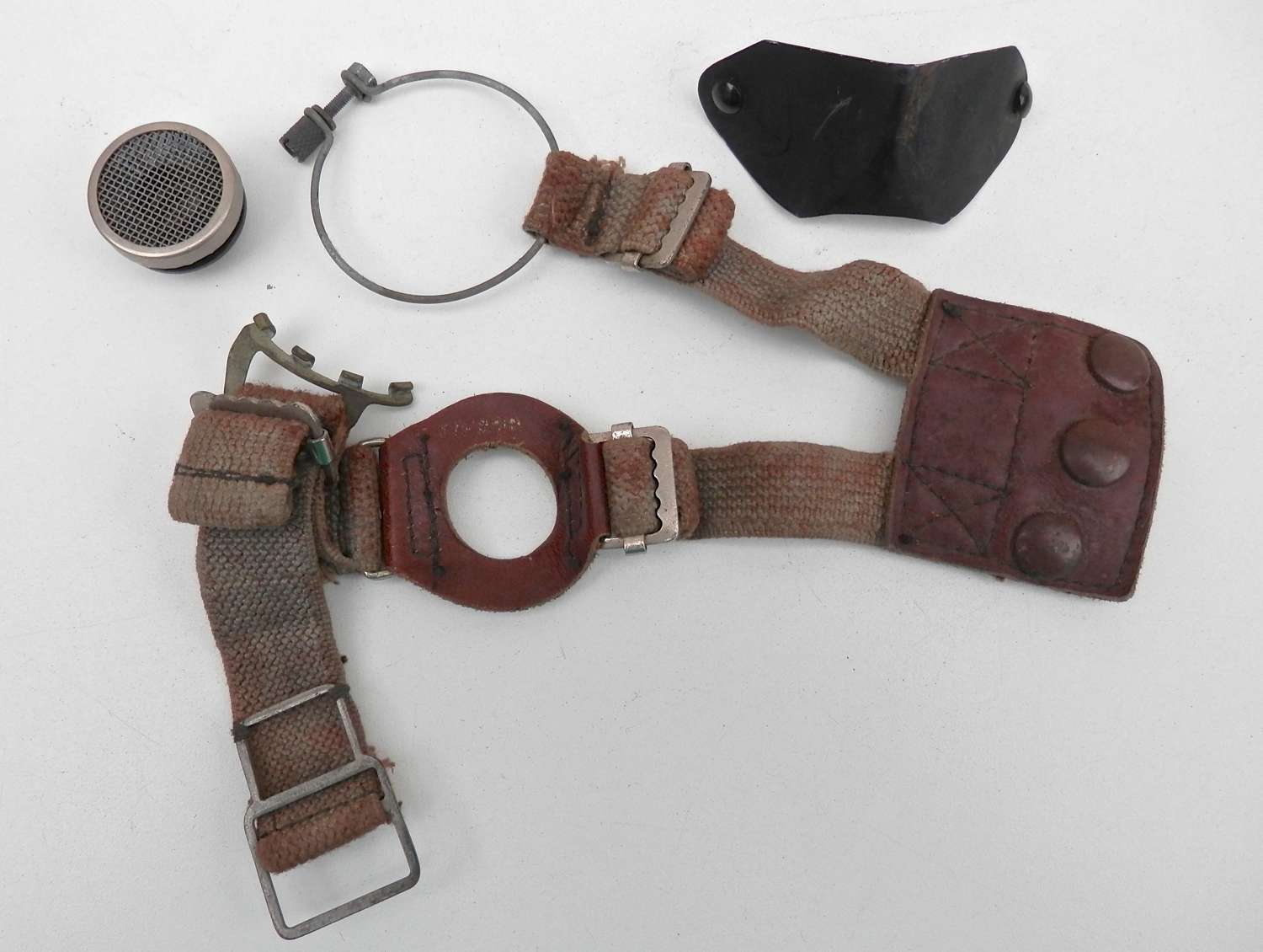 RAF oxygen mask type E parts
