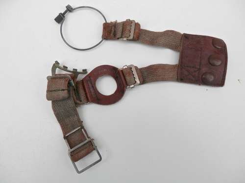 RAF oxygen mask type E parts