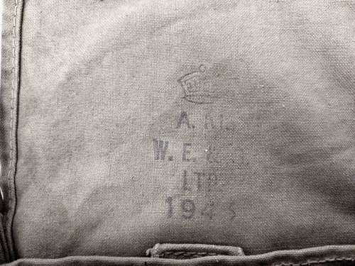 RAF first aid bag