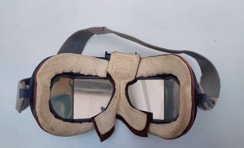 RAF MkVII flying goggles