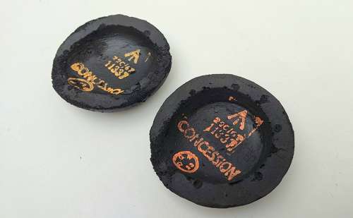 RAF B type helmet ear piece rubber pads