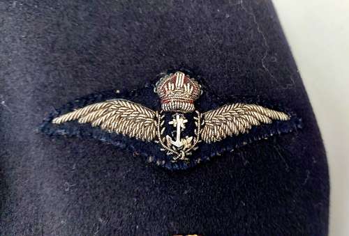 Fleet air arm pilots tunic