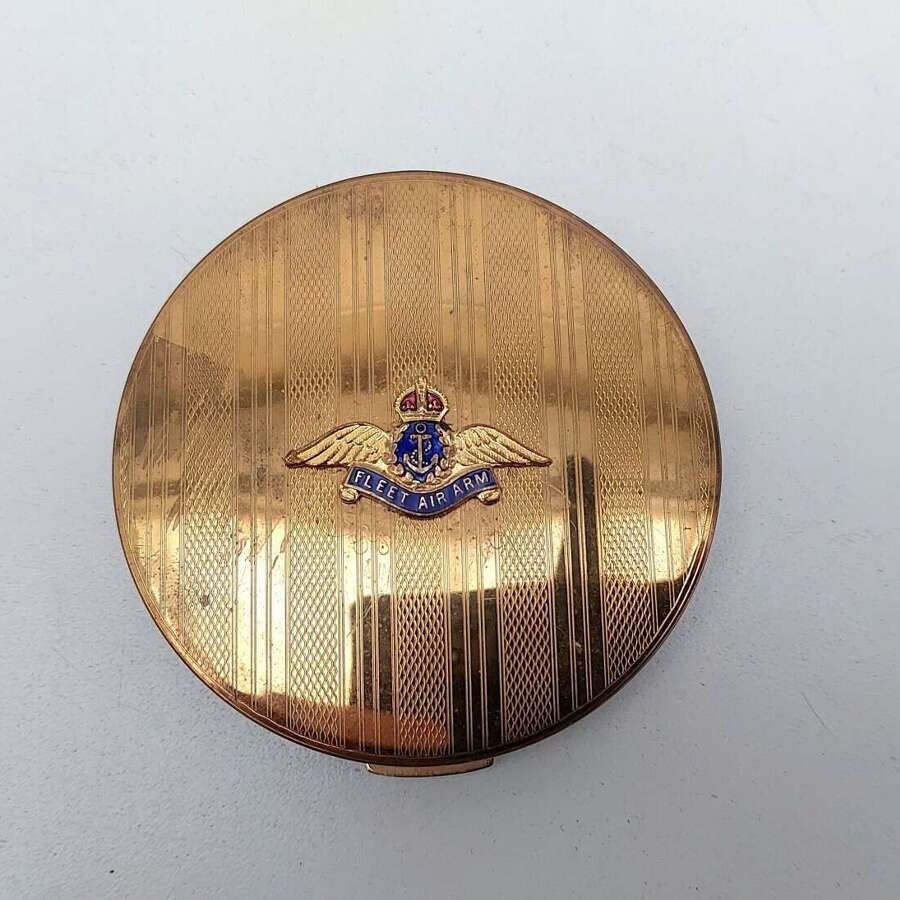 Fleet Air Arm sweetheart powder compact
