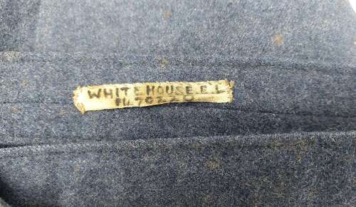 RAF tunic identity tags and service book