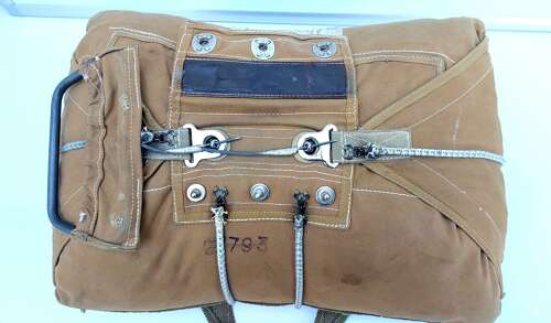 RAF Observer parachute pack complete