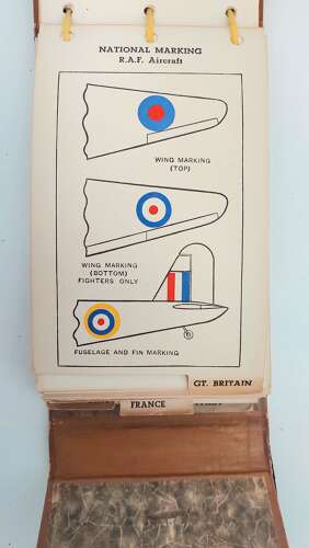 RAF aircraft recognition manual 1940