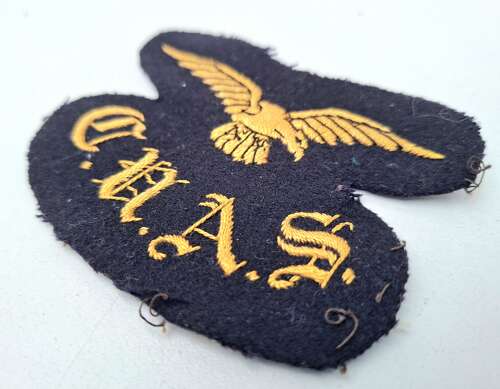 Vintage Cambridge university air squadron badge