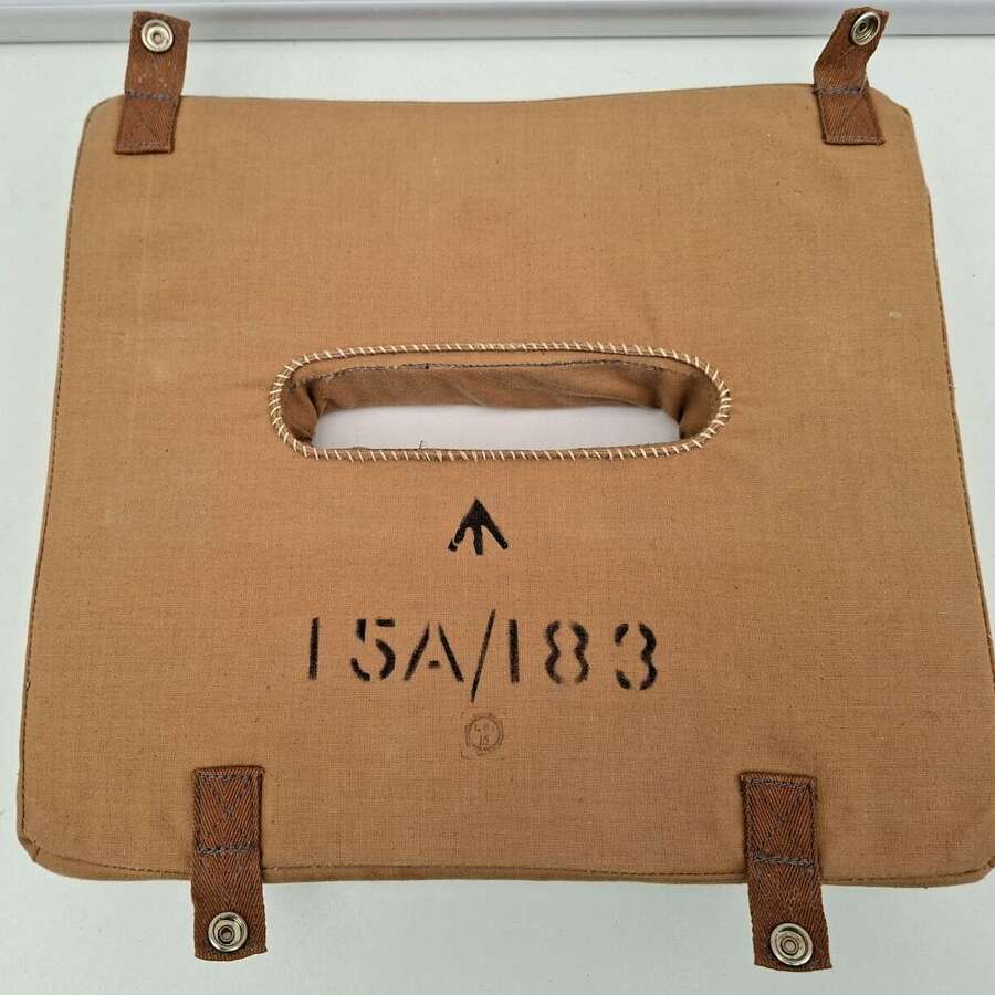RAF pilot seat type parachute harness cushion