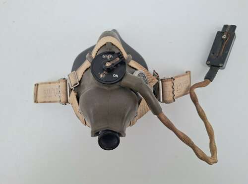 Wartime dated RAF h-type oxygen mask