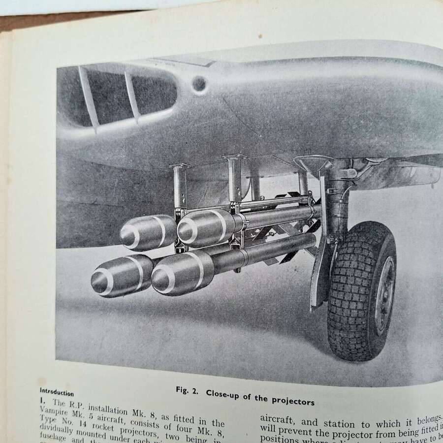 RAF aircraft rockets manual A.P.