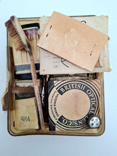 RAF Beadon survival bag magnifying glass