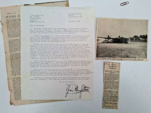 RAF aircrew Observer photo and ephemera