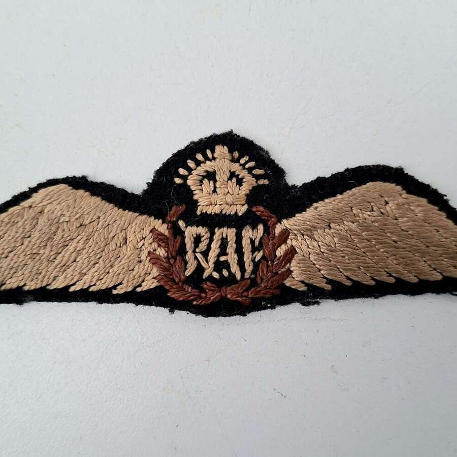 RAF pilots wings