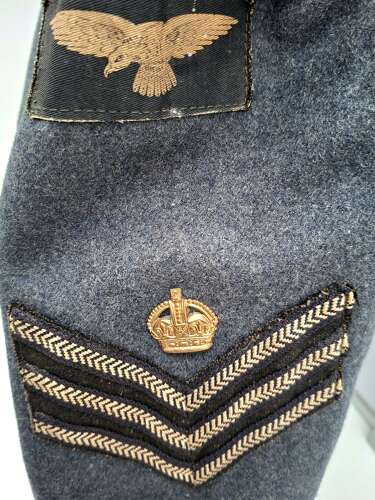 RAF flight Sergeant battle dress