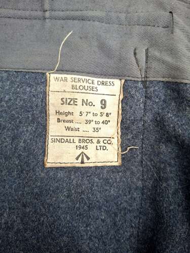 RAF flight Sergeant battle dress