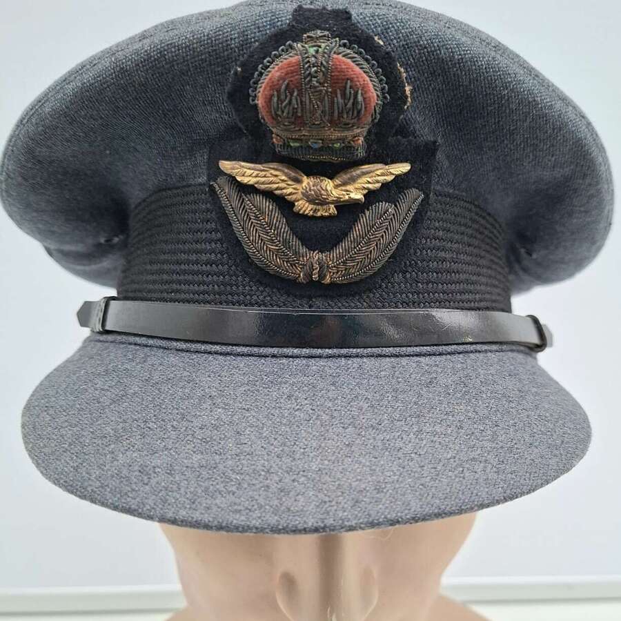 RAF early wartime pattern officer peaked cap