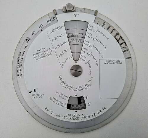 Pilots range and endurance computer