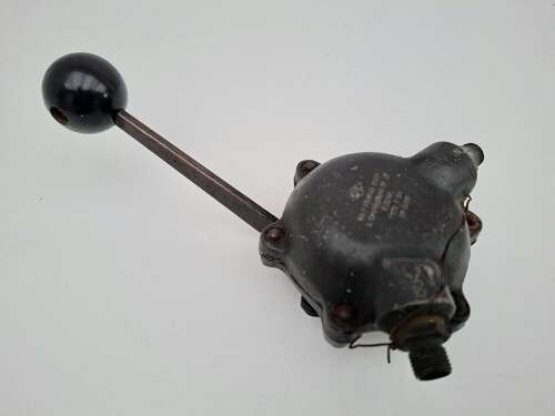 RAF Spitfire engine fuel priming pump