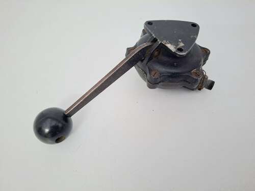RAF Spitfire engine fuel priming pump