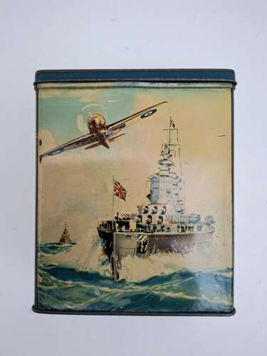 WW2 home front tea caddy
