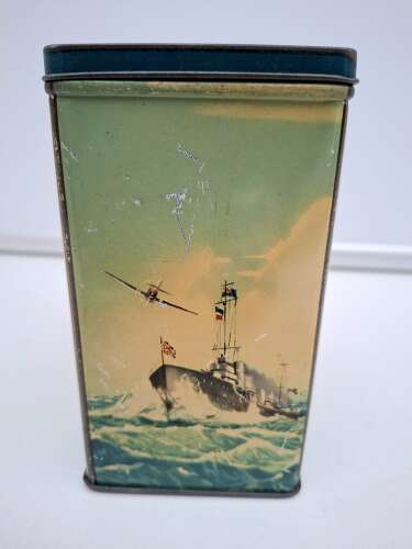 WW2 home front tea caddy