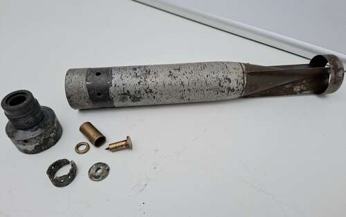 German incendiary bomb inert