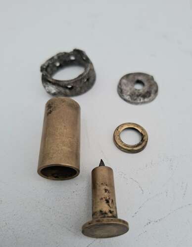 German incendiary bomb inert