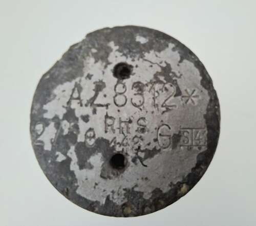 German incendiary bomb inert