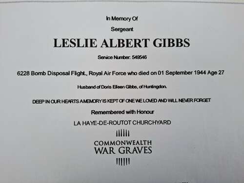 RAF bomb disposal casualty medal group